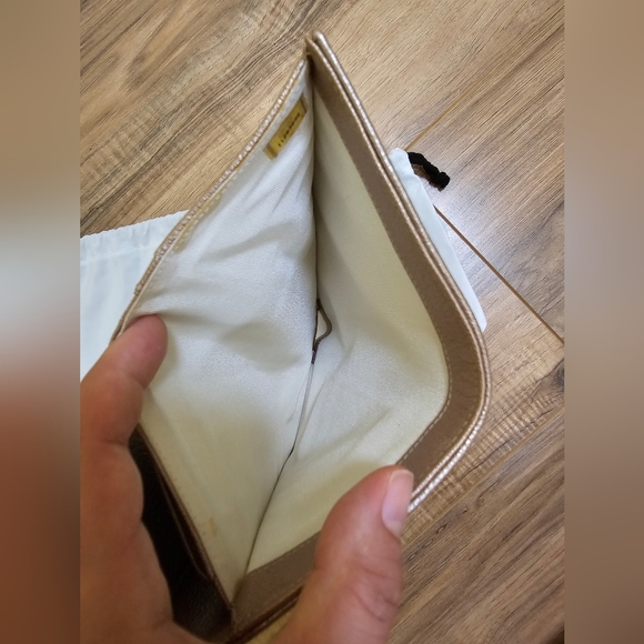 🎉🎉HOST PICK🎉🎉CHANEL Bicolore CC Logo Metallic Leather Long Trifold Wallet - Picture 10 of 16